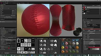 A thumbnail image of creating texture maps in Substance Painter for my 3D model of a baseball